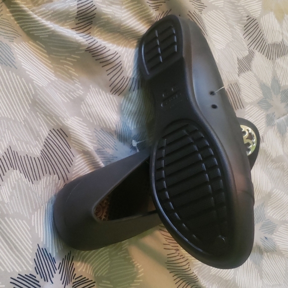 Crocs black ballet slippers - Picture 6 of 8